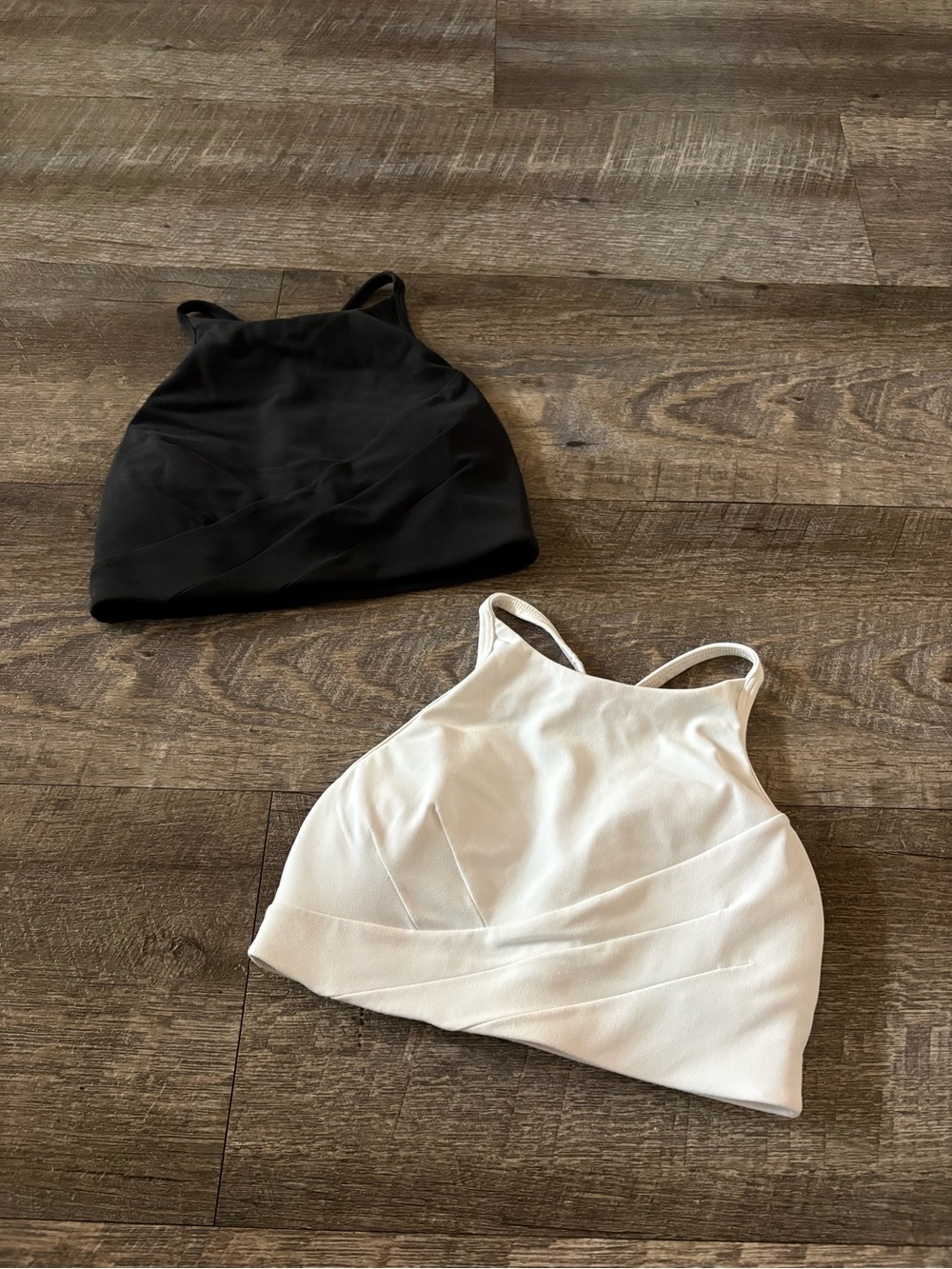 Lululemon Flow Y Wrap-Front High-Neck Bras Size 2 (2 pack)